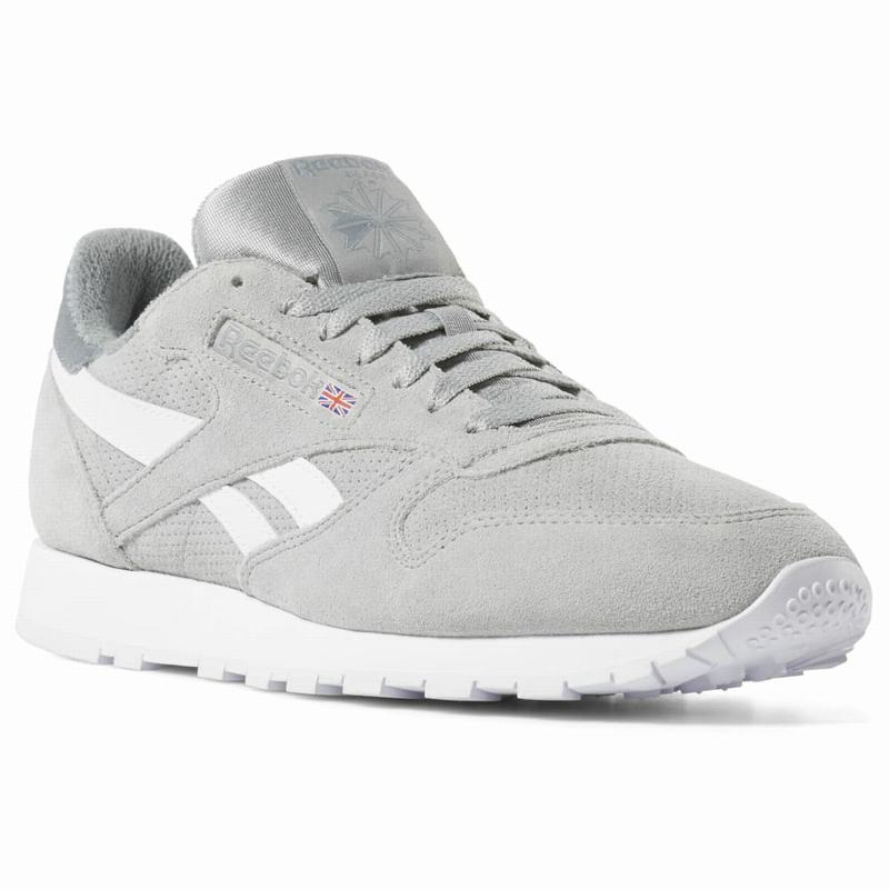 Reebok Classic Leather Tenisky Panske - Siva QP5965FB